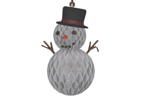 Honeycomb Paper Snowman - The Fallout Wiki