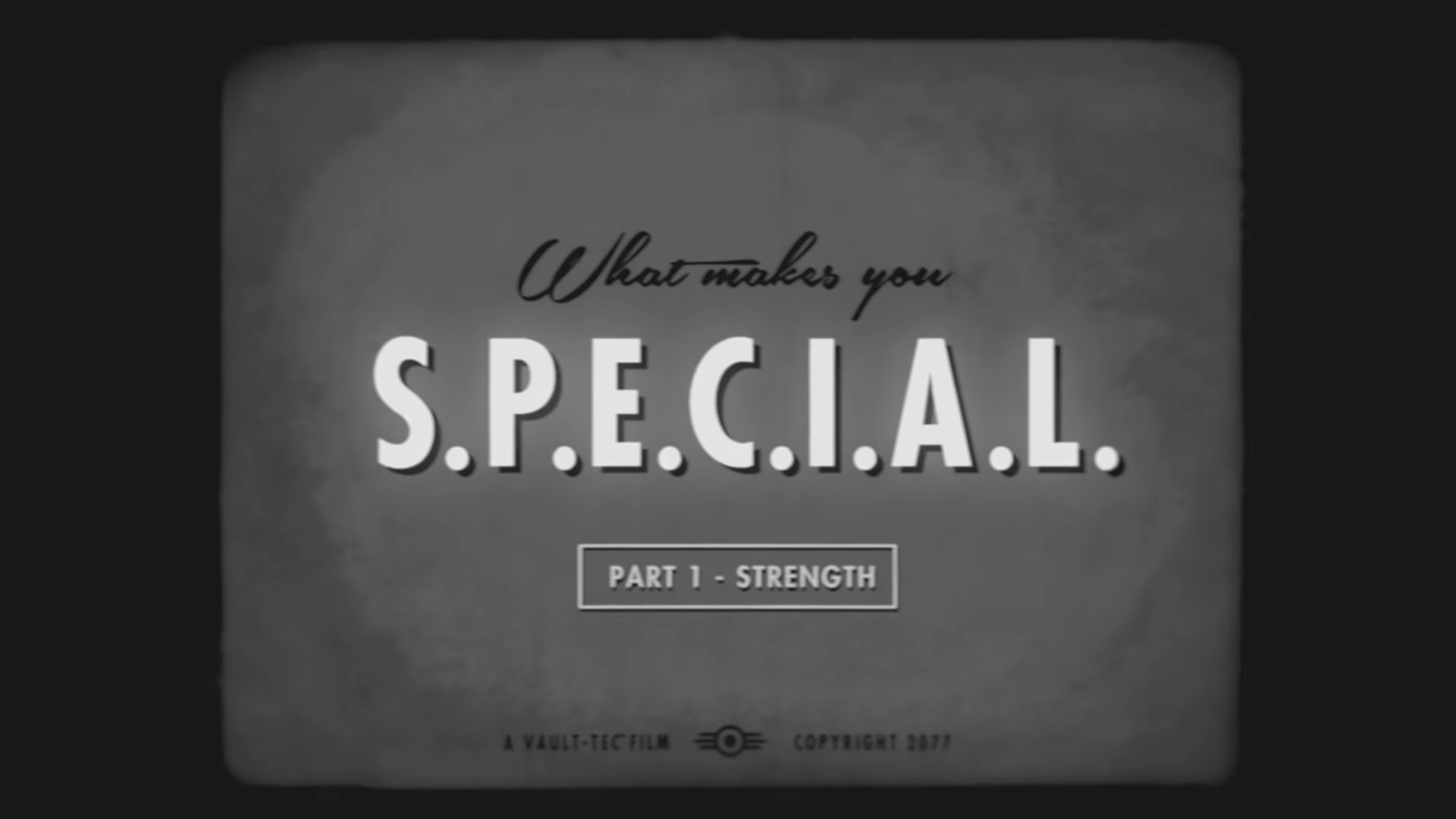 S.P.E.C.I.A.L. Video Series Strength Independent Fallout Wiki