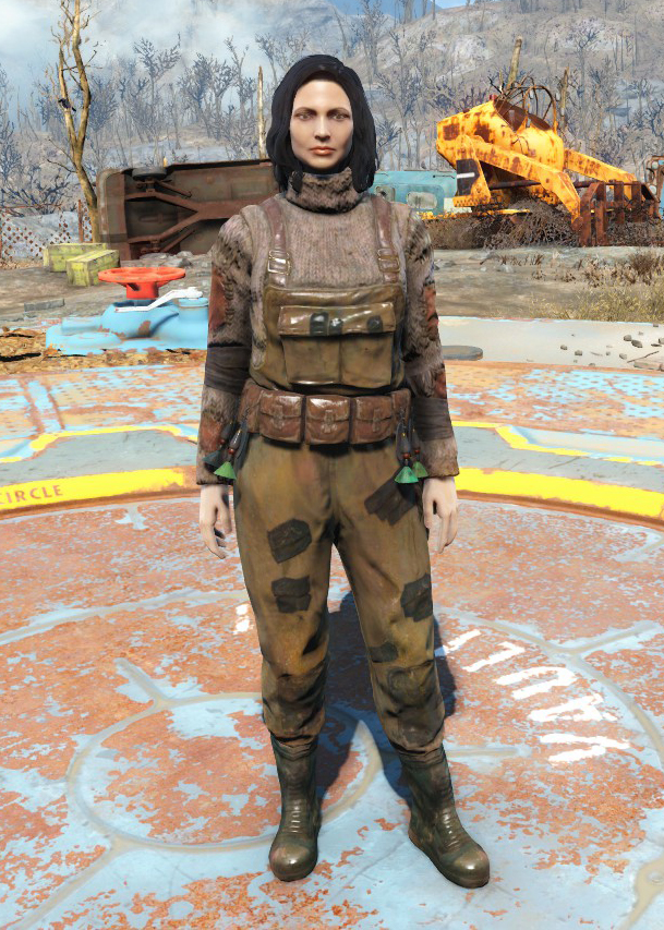 Grey Fisherman's Overalls - The Fallout Wiki