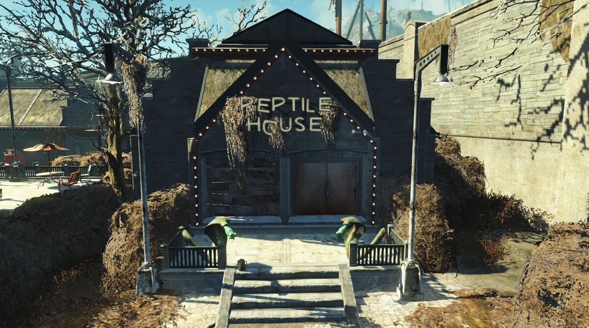 fallout 4 safari adventure reptile house