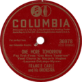 Frankie Carle and His Orchestra with Marjorie Hughes - One More Tomorrow.png