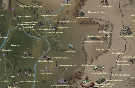 Pleasant Valley Cabins map.png