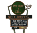 Fallout 3 Thrifty Niftys sign.png