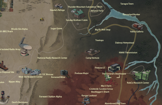 The General's Steakhouse map.png