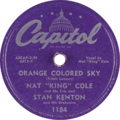 Nat King Cole and His Trio with Stan Kenton and His Orchestra - Orange Colored Sky.png